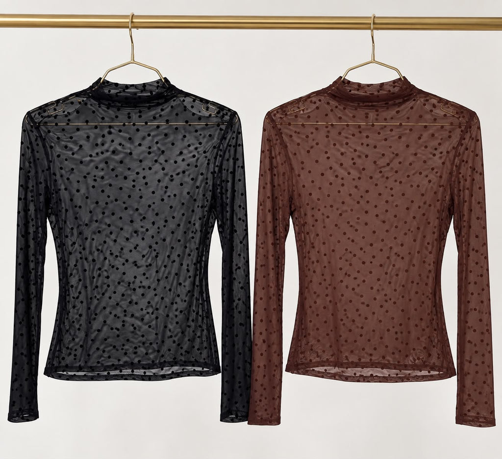 Lisa mesh de lunares 4732