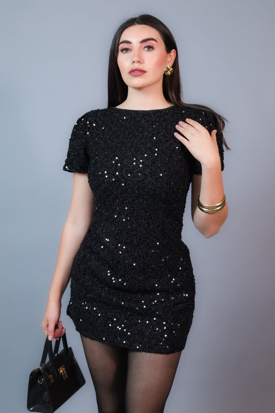 Vestido lentejuelas 4800