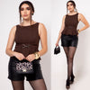 Blusa corte peplum 4504