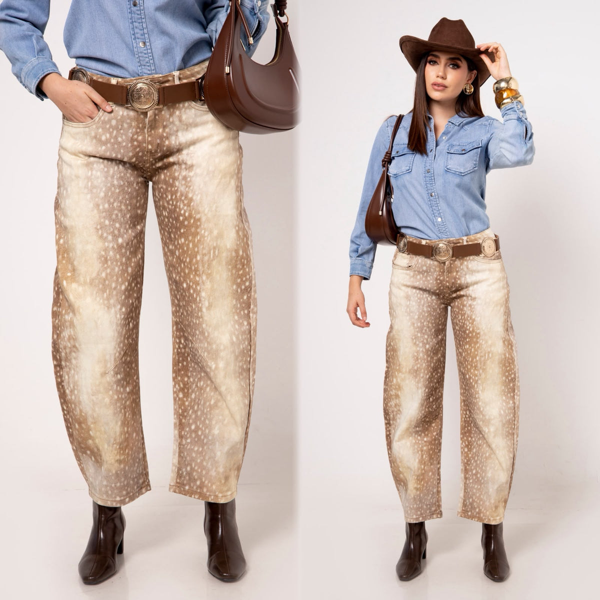 Pantalon print Bambi 4550