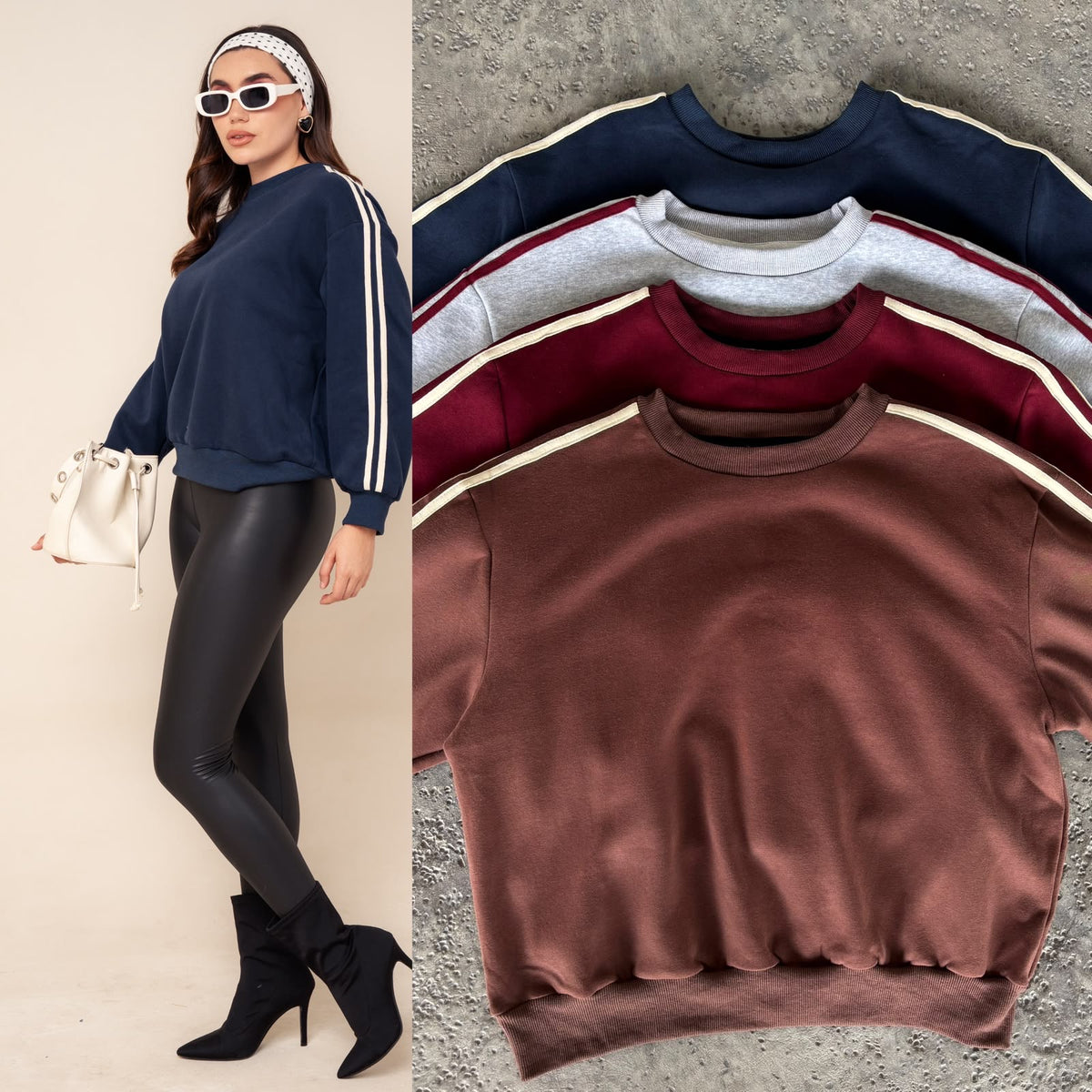 Sudadera A bordado 4572