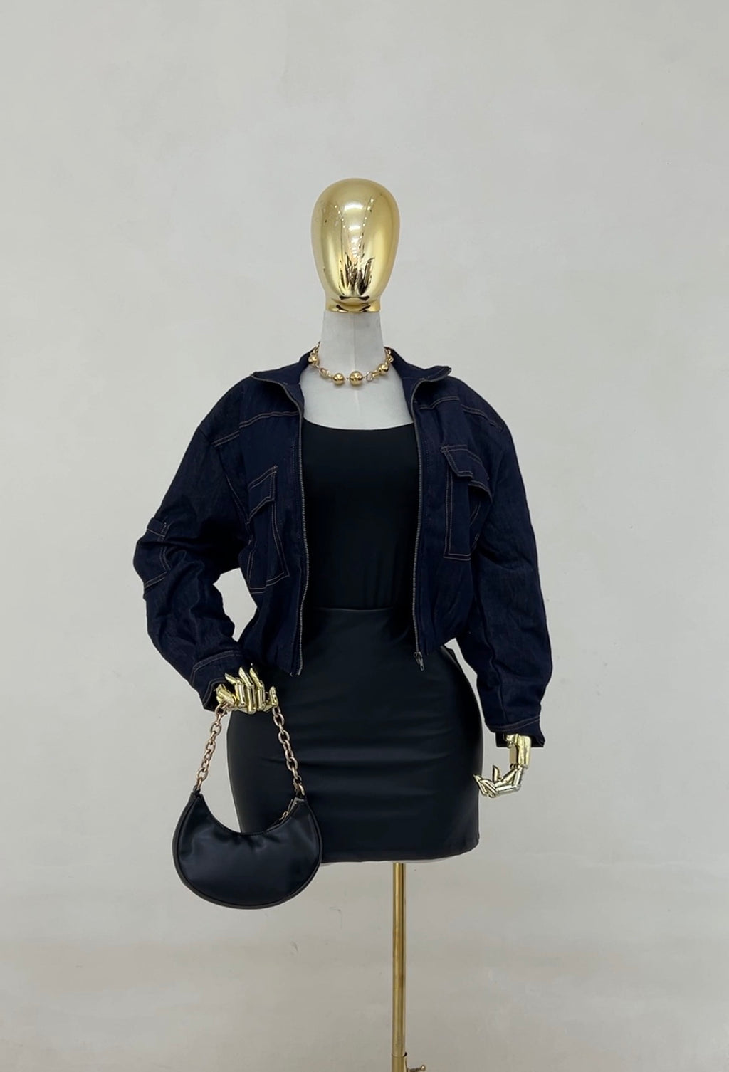Chamarra tipo bomber 4729