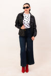 Camisa efecto piel