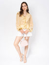 Blusa Romántica con Volantes y Lazo