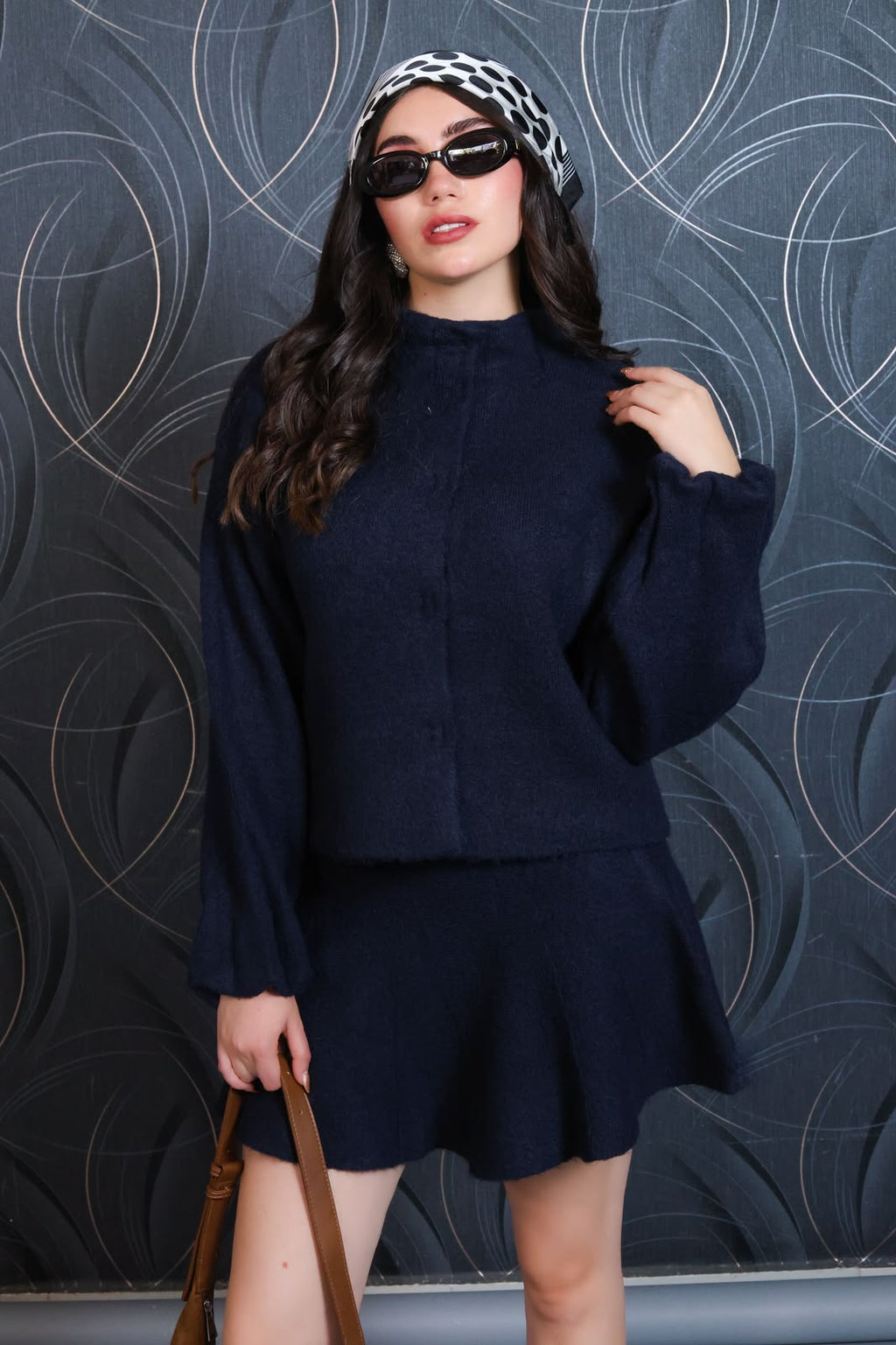Conjunto de falda tejido 4764