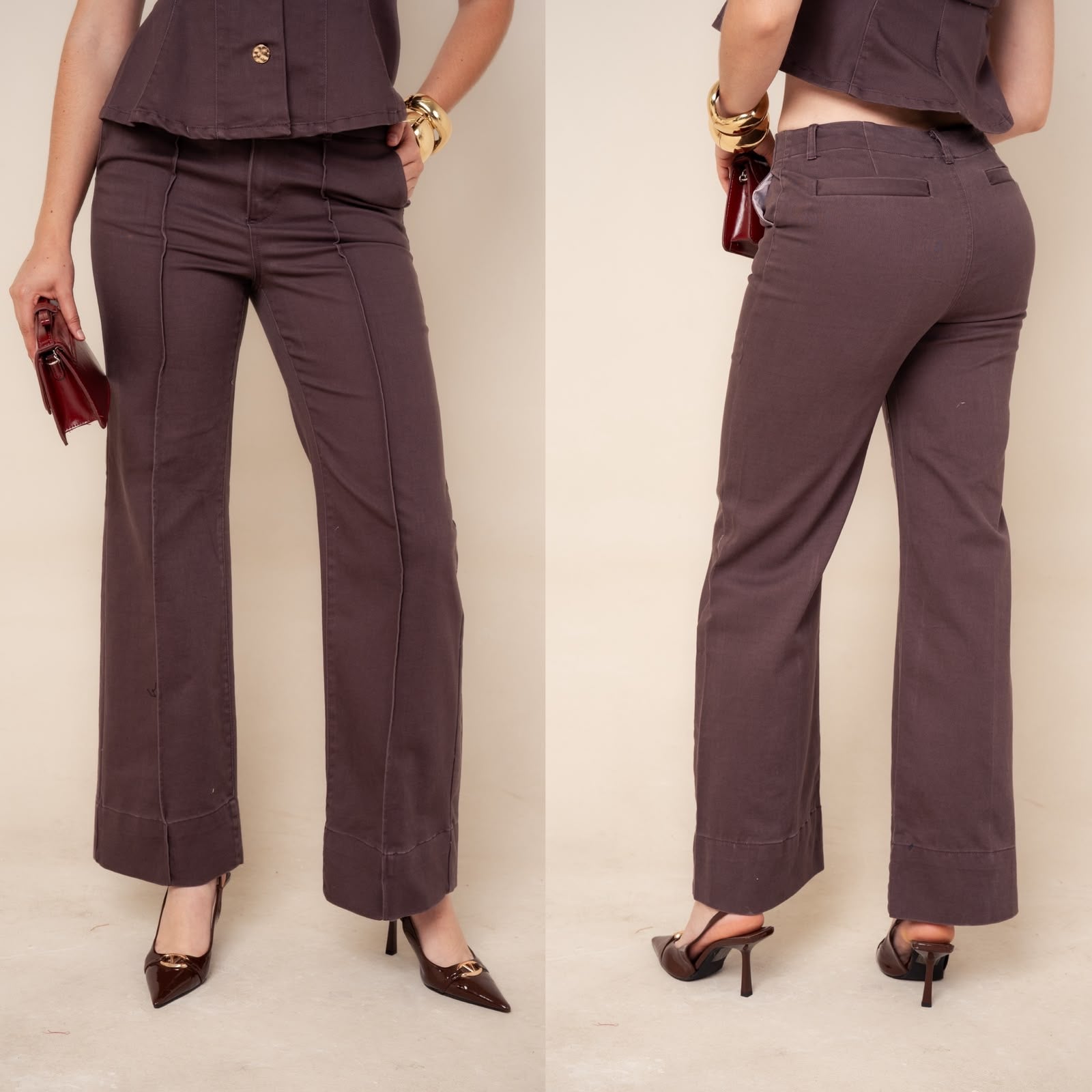 Conjunto pantalón y blusa 4591