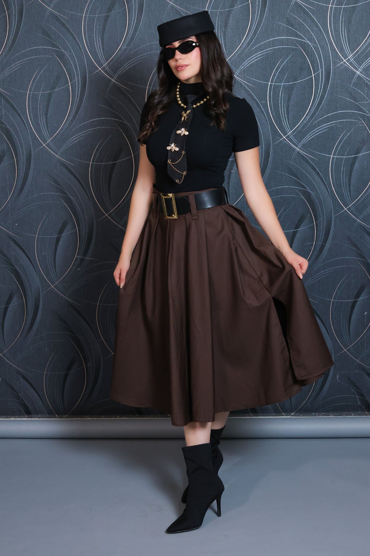 Falda larga 4724