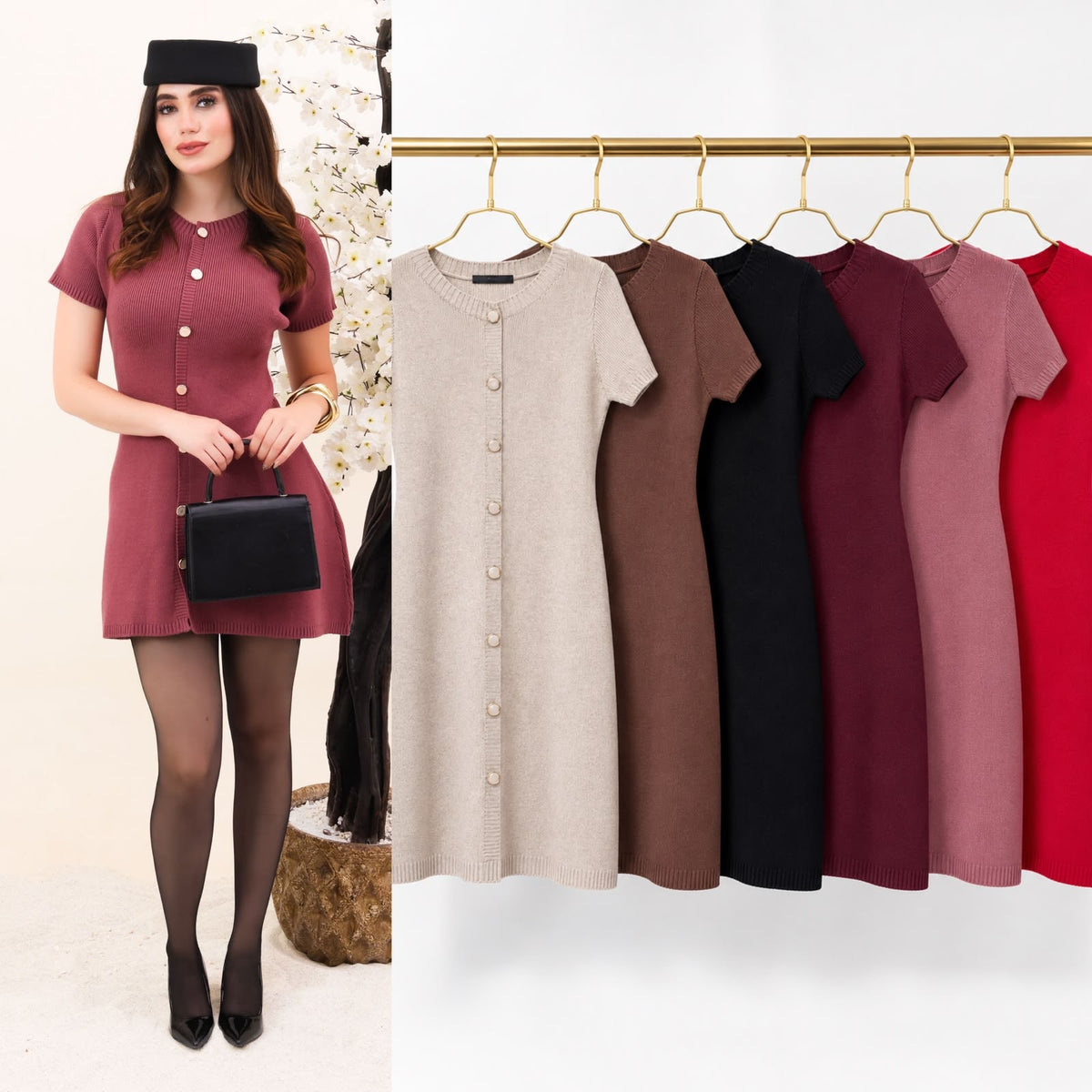 Vestido tejido