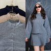 Conjunto de falda tejido 4764