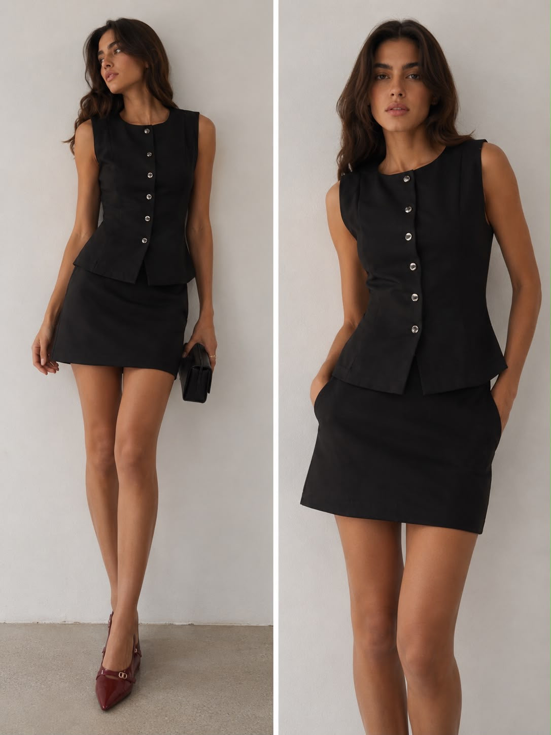 Vestido tipo set 4443