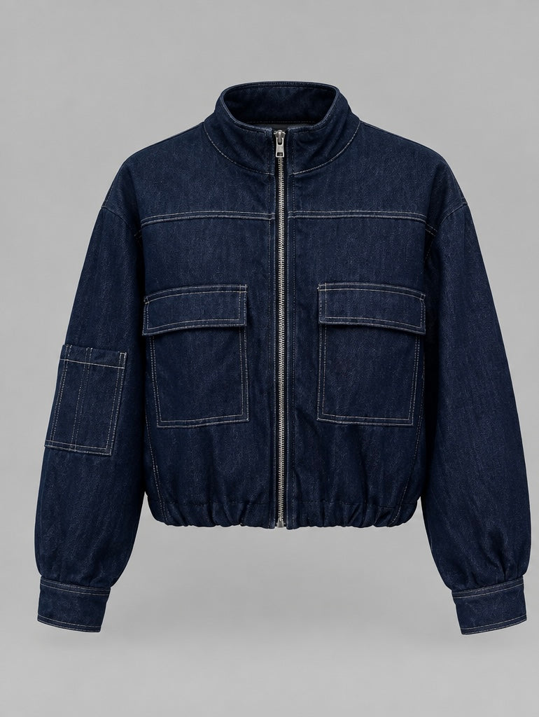 Chamarra tipo bomber 4729