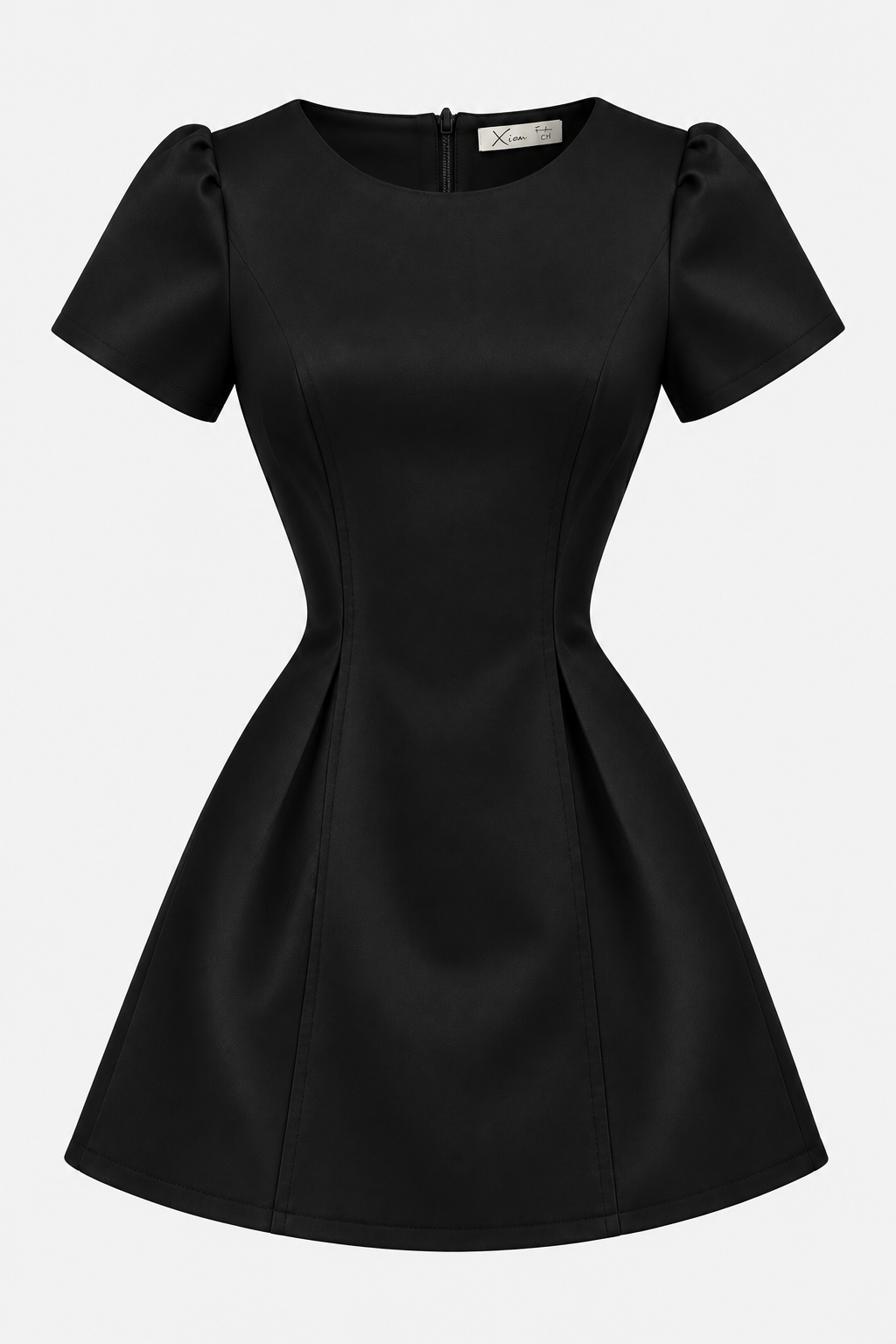 Vestido corto gamuza 4669