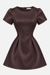 Vestido corto gamuza 4669